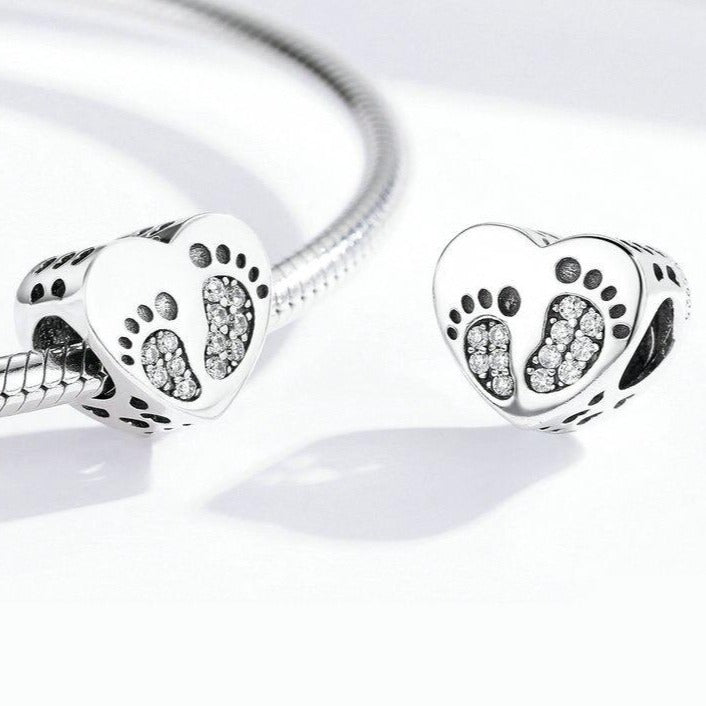 Charm Petits Pieds de Bébé – Maison Perle