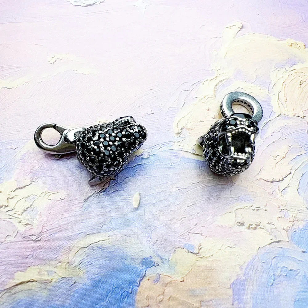 Charm Panthère noire - Maison Perle