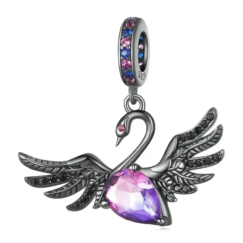 Charm Cygne noir - Maison Perle