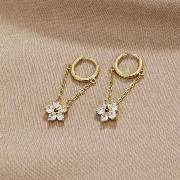 Boucles d’oreilles en cristal
