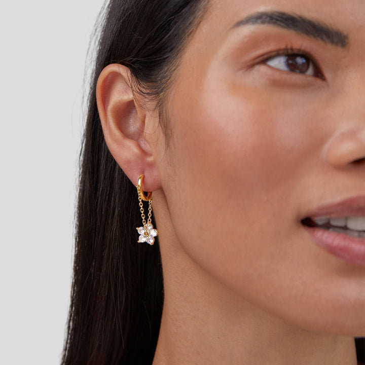 Boucles d’oreilles en cristal