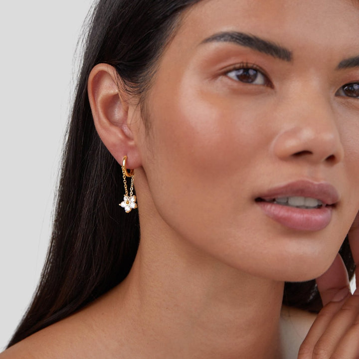 Boucles d’oreilles en cristal