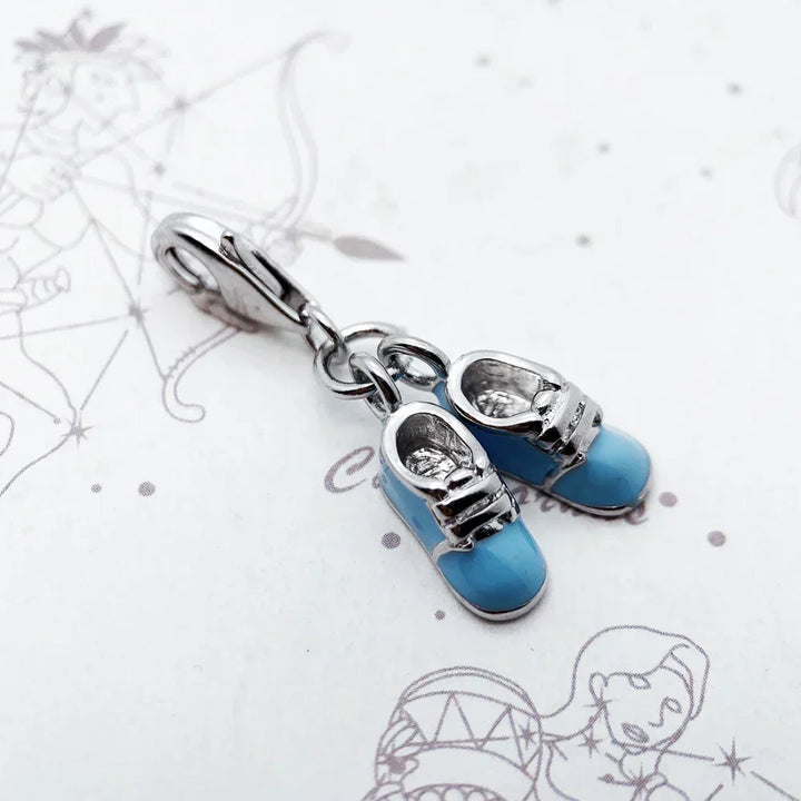 Charm Chaussures de Bébé Bleu – Maison Perle