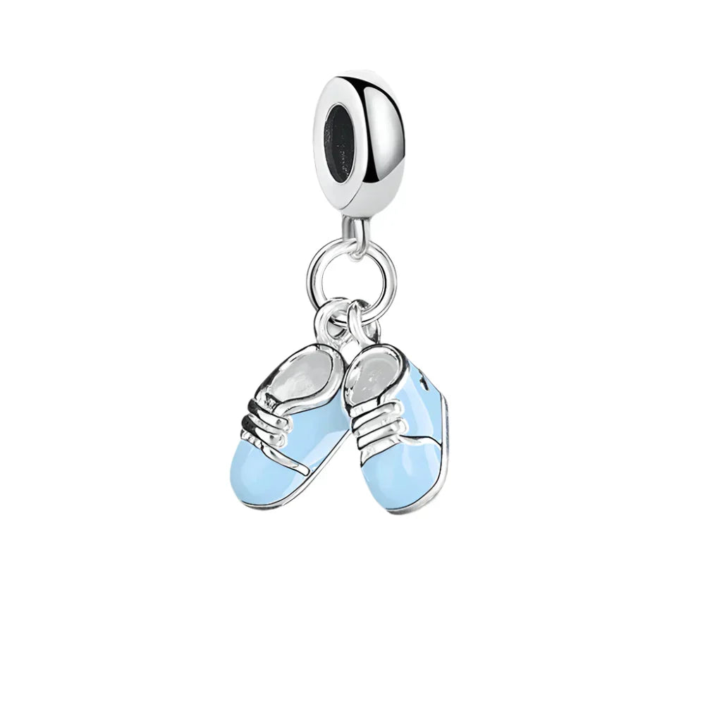 Charm Chaussures de Bébé Bleu – Maison Perle