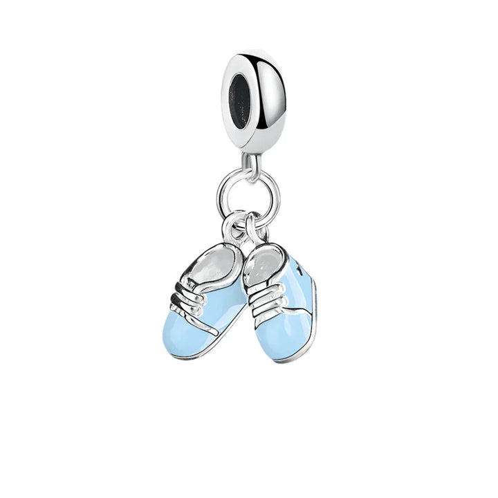 Charm Chaussures de Bébé Bleu – Maison Perle