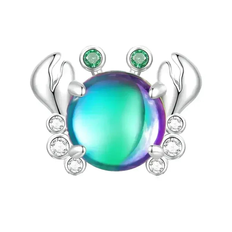 Charm Crabe bleu - Maison Perle