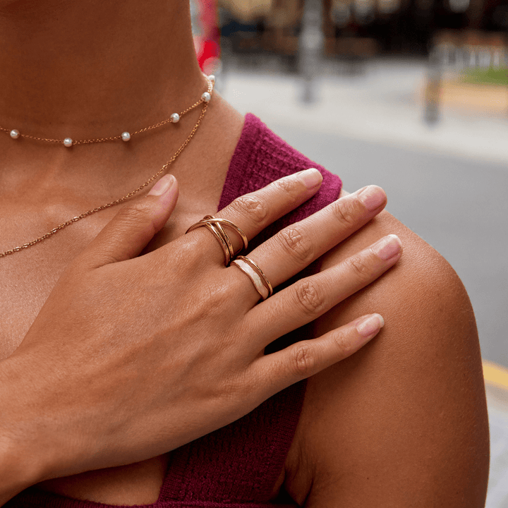 Bague Brooke infini Loop