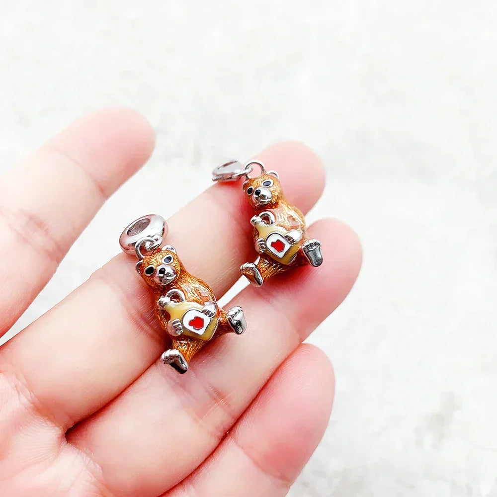 Charm Ours brun - Maison Perle