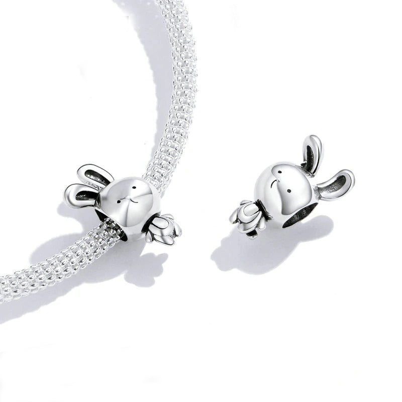 Charm Lapin porte-bonheur - Maison Perle