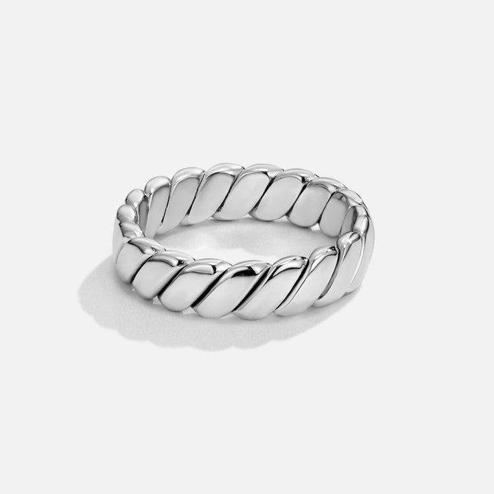 Bague Calira torsadée infini argent