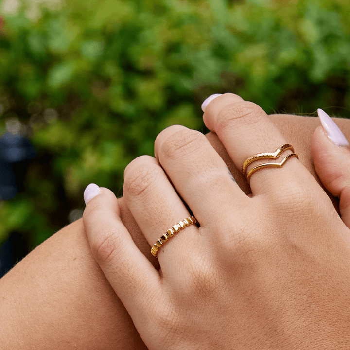 Bague Callie dorée