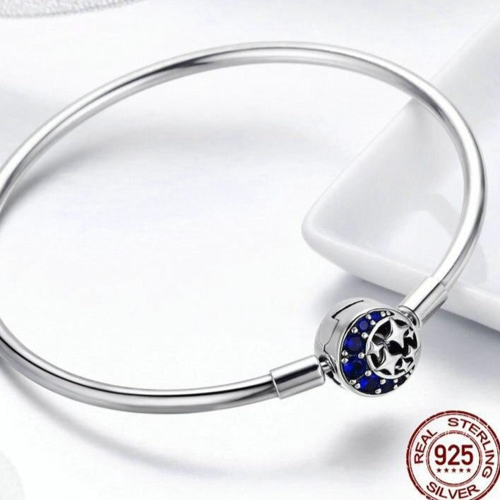 Bracelet avec Charms Lune et Étoiles
