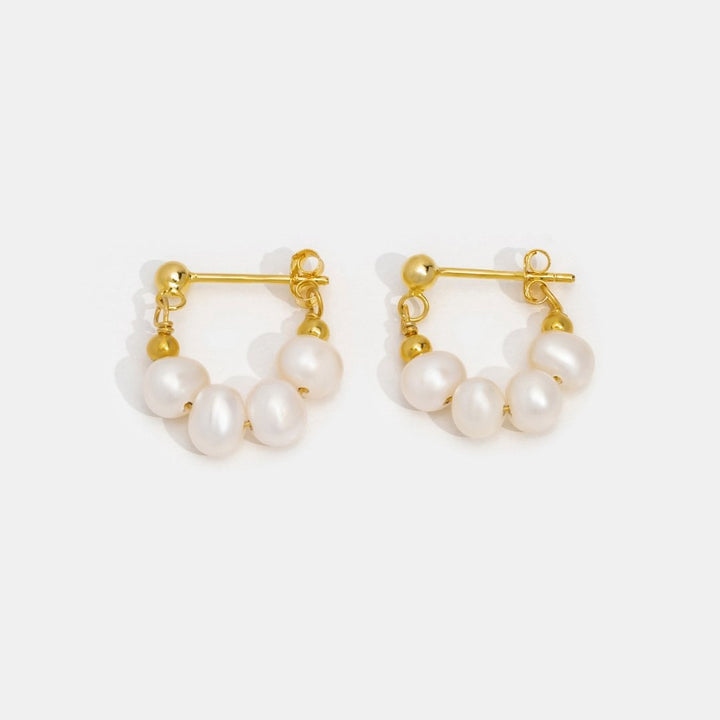 Boucles d’oreilles perles Celine