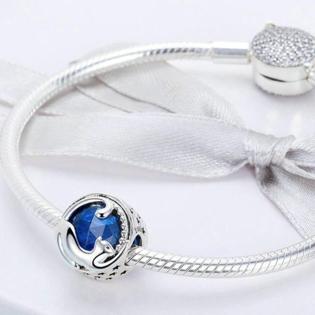 Charm Chat bleu - Maison Perle