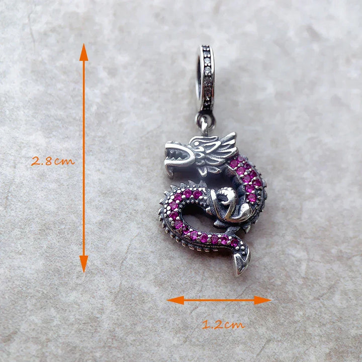 Charm Dragon chinois - Maison Perle