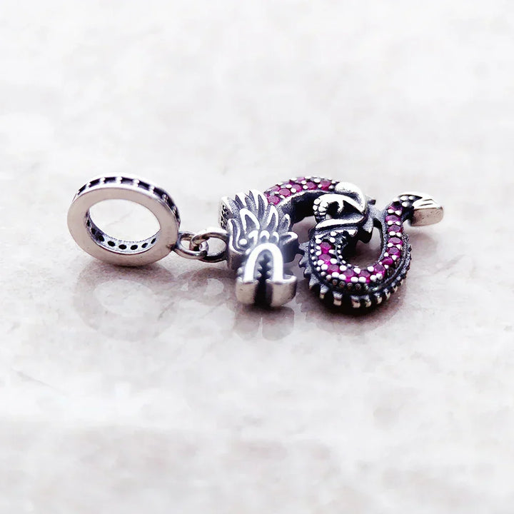 Charm Dragon chinois - Maison Perle