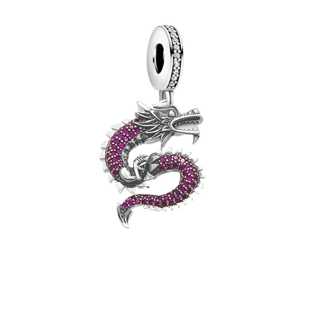 Charm Dragon chinois - Maison Perle