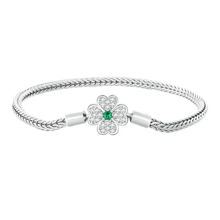 Bracelet avec Charm Trèfle