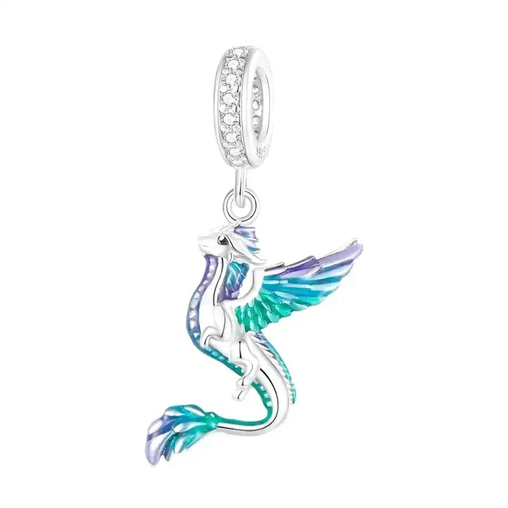 Charm Dragon multicolore - Maison Perle