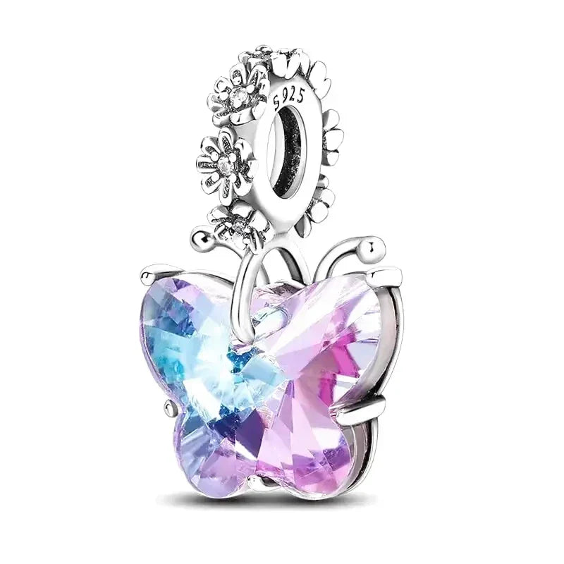 Charm Papillon en cristal - Maison Perle