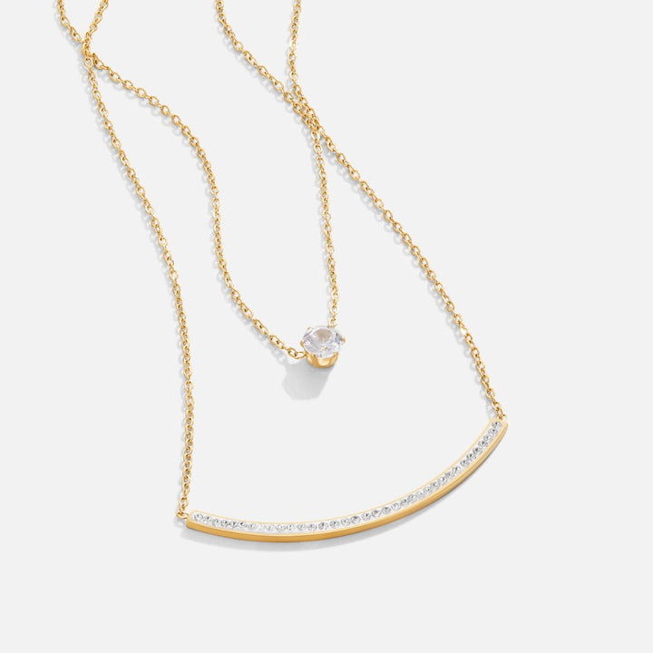 Jemný en cristal Collier multirang