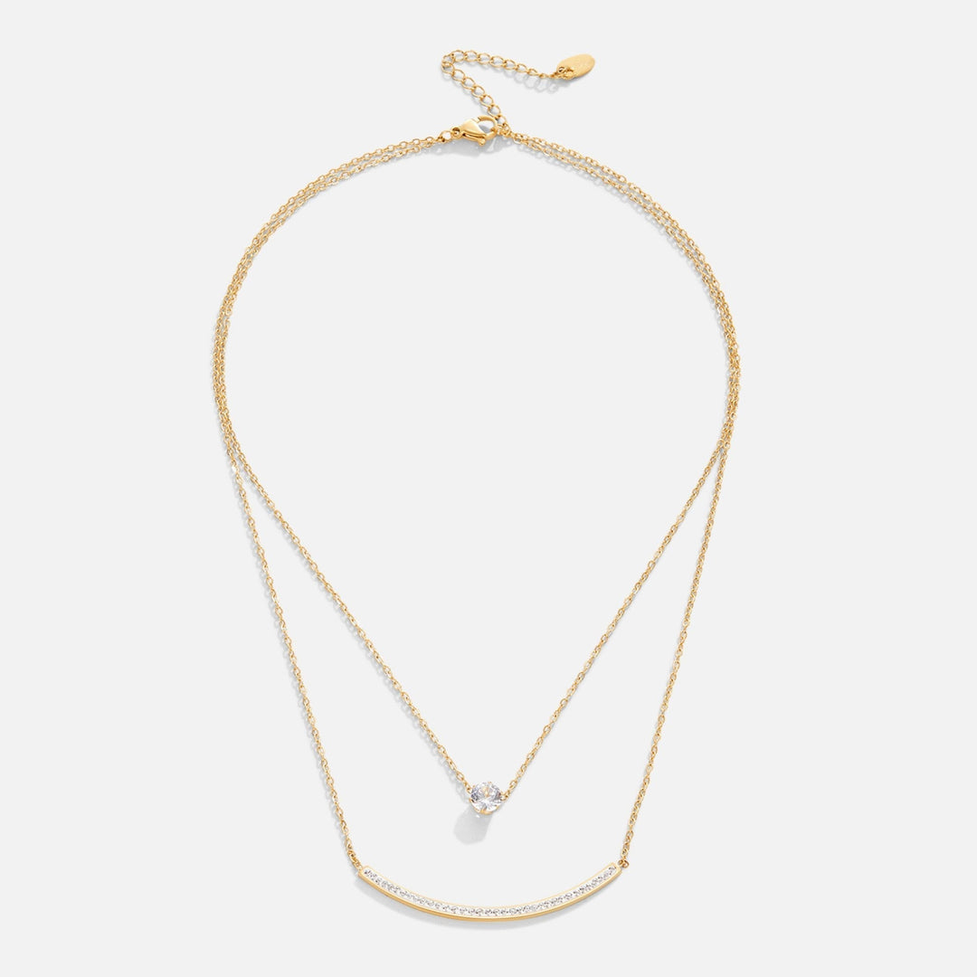 Jemný en cristal Collier multirang