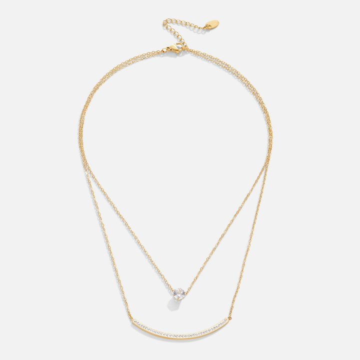 Jemný en cristal Collier multirang