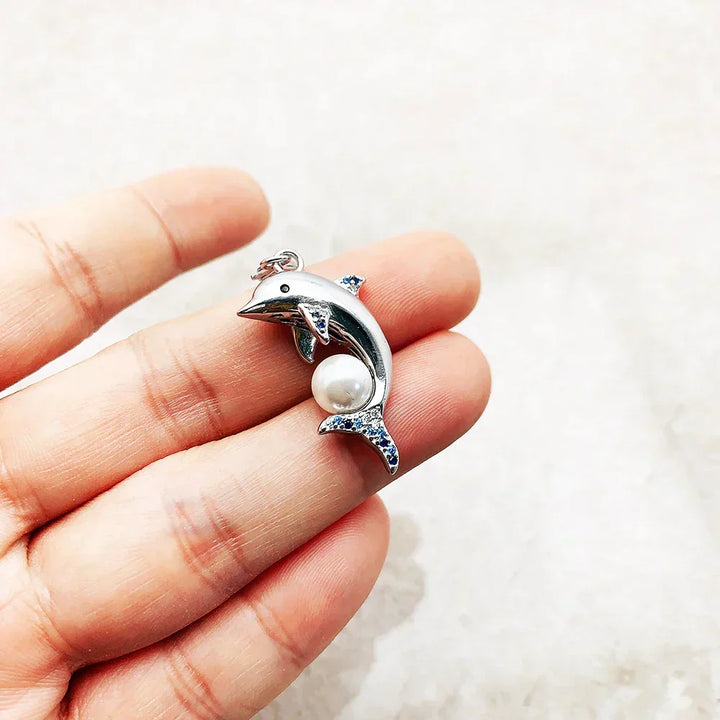 Charm pendant Dauphin - Maison Perle