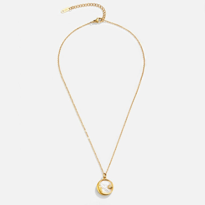 Collier Sny v oblakoch s mesiacom a hviezdami