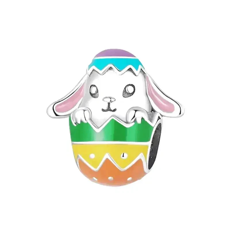 Charm Lapin de Pâques - Maison Perle