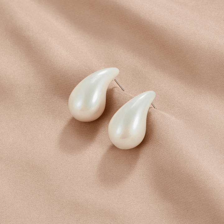 Boucles d’oreilles Elena goutte perlée