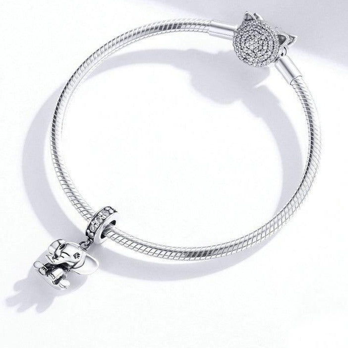 Charm Éléphant porte-bonheur - Maison Perle