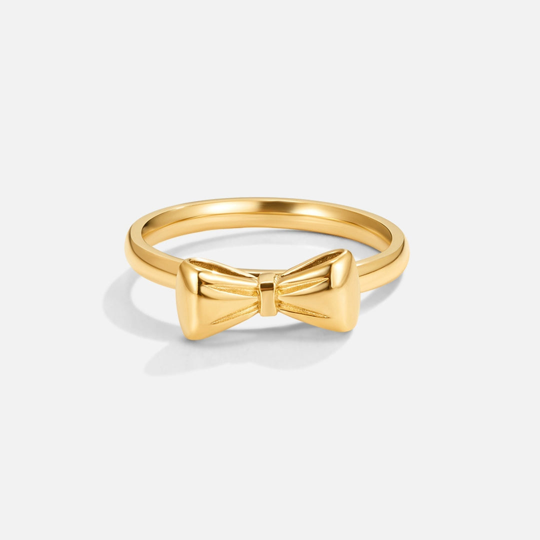 Bague dorée arc Ellie