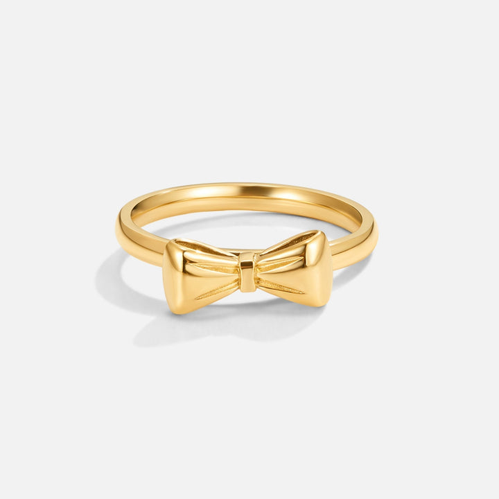 Bague dorée arc Ellie