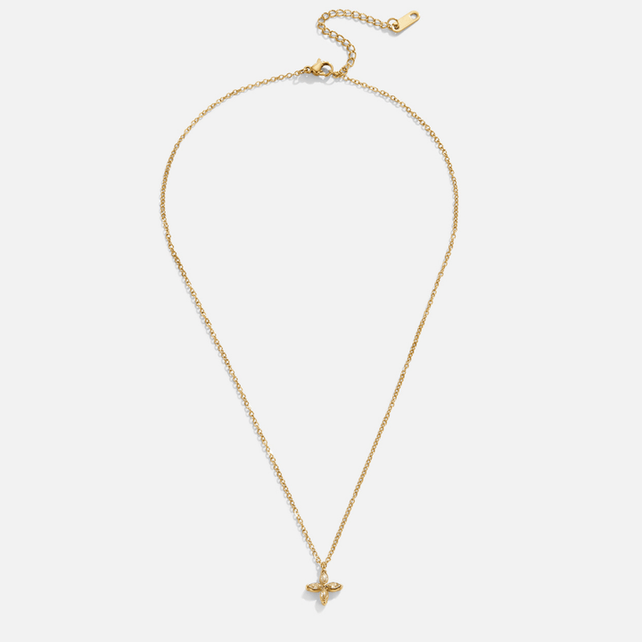 Elowyn en cristal kvetinový collier
