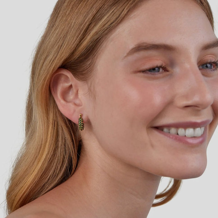 Créoles Beauté Émeraude