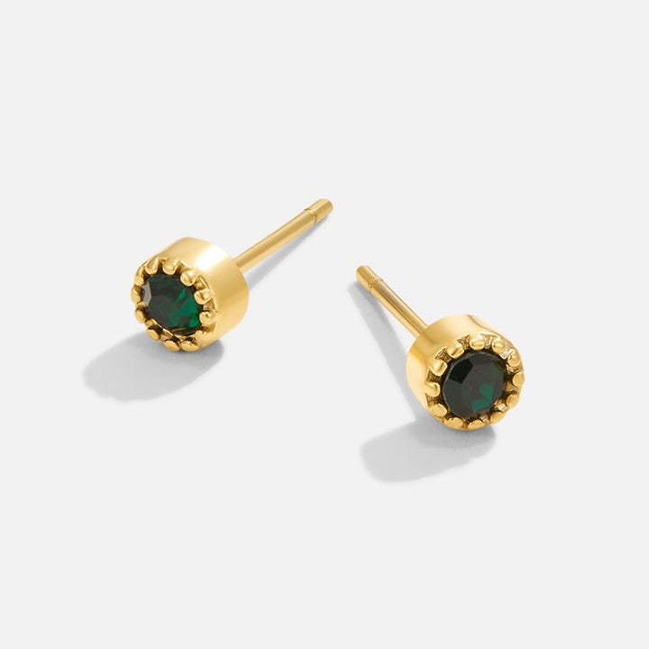 Boucles d’oreilles vert émeraude