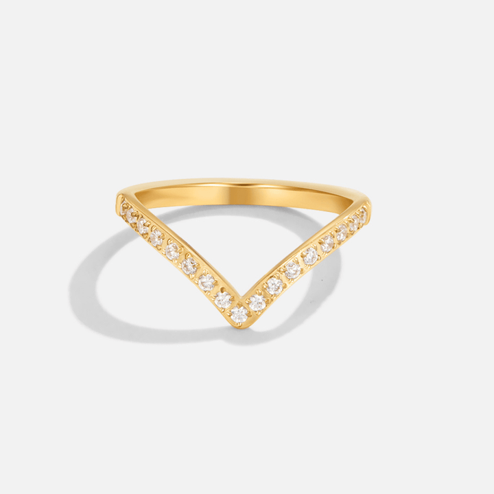 Bague éternelle couronne cristal