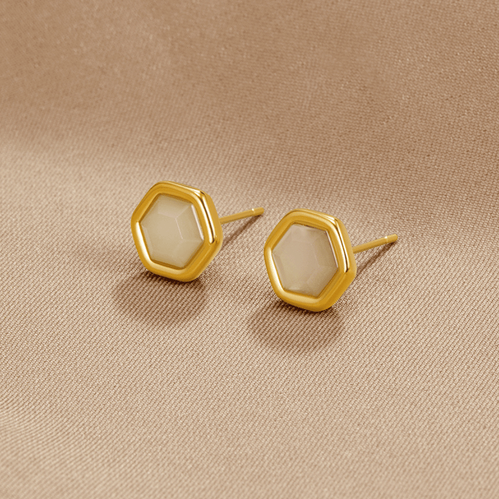 Boucles d’oreilles Eva pierre de lune