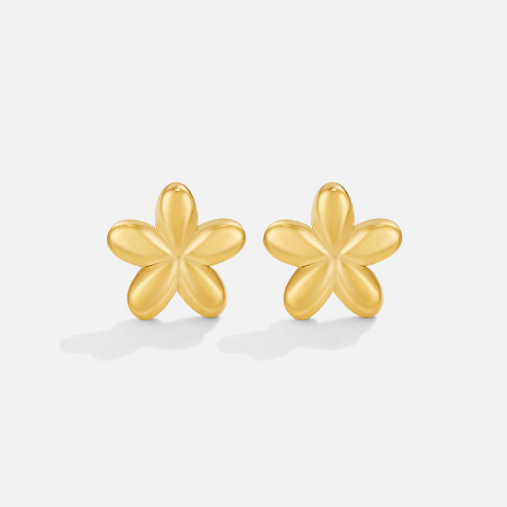 Boucles d’oreilles florales ballon