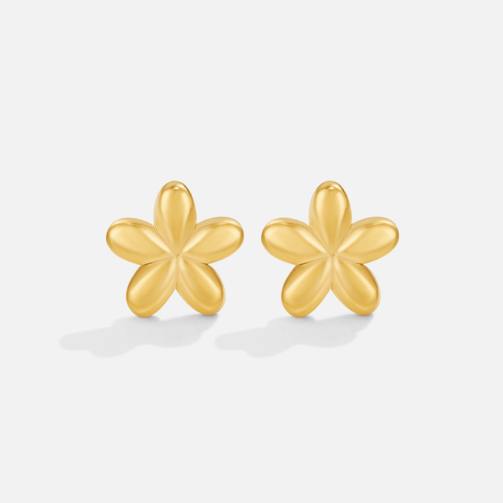 Boucles d’oreilles florales ballon