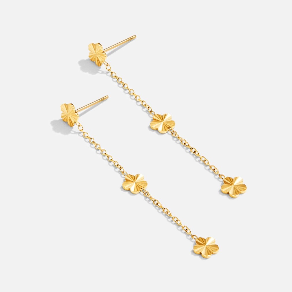 Boucles d’oreilles Flower Power à pétales