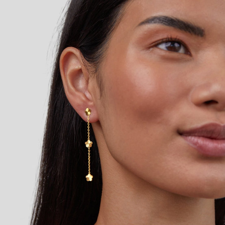 Boucles d’oreilles Flower Power à pétales