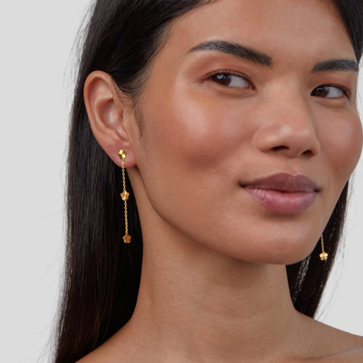 Boucles d’oreilles Flower Power à pétales