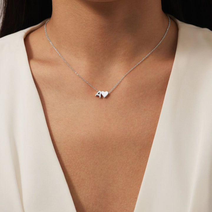 Večná Láska & List Collier argenté