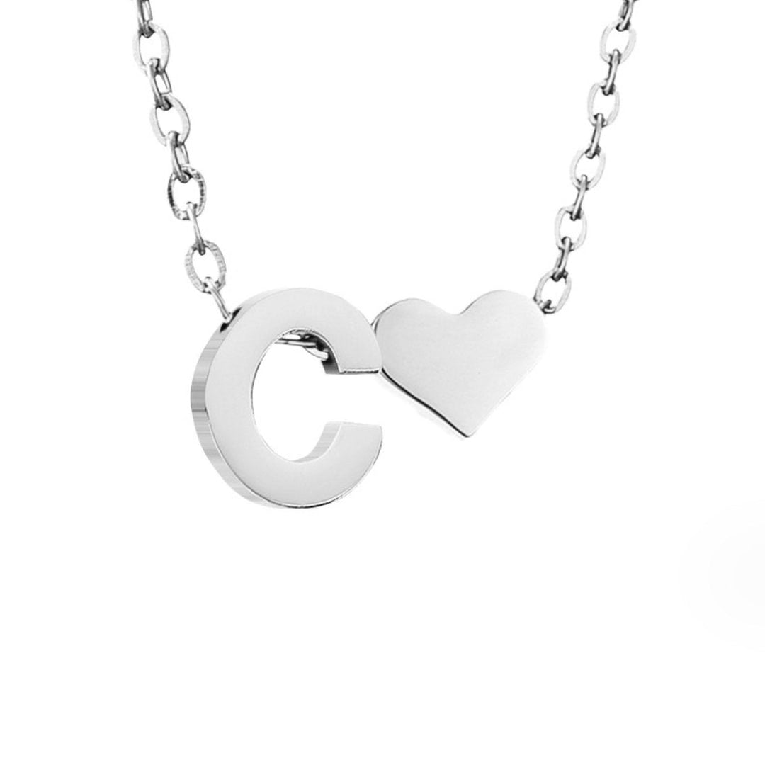 Večná Láska & List Collier argenté