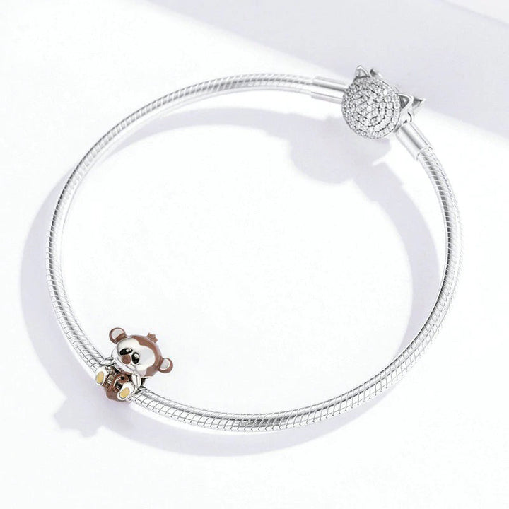 Charm Singe joyeux - Maison Perle