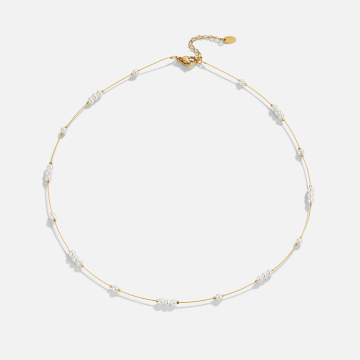 Gigi de perles choker collier