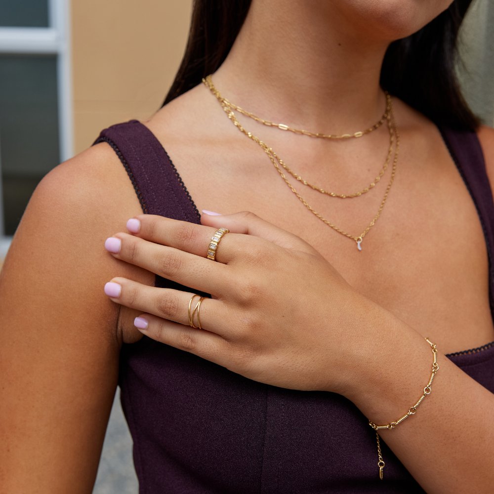 Bague Gigi carrée cristal