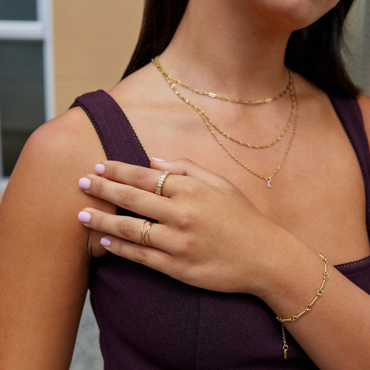 Bague Gigi carrée cristal